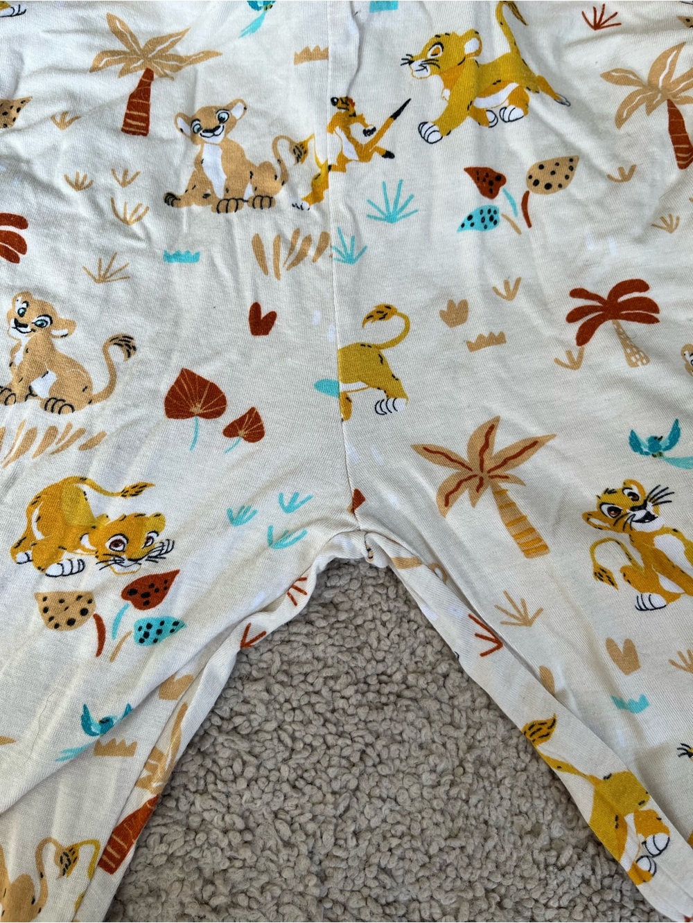 Little Sleepies Kids Lion King Pajama Set - Picture 2 of 3